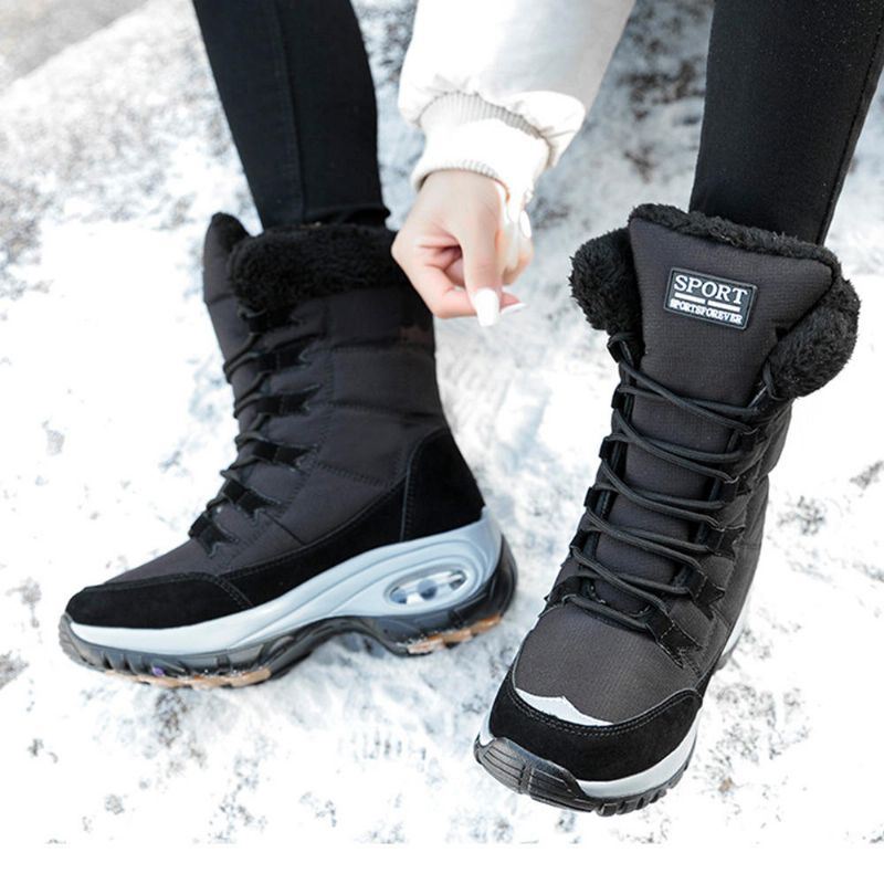 Dames Antislip Pluche Voering Warme Snowboots