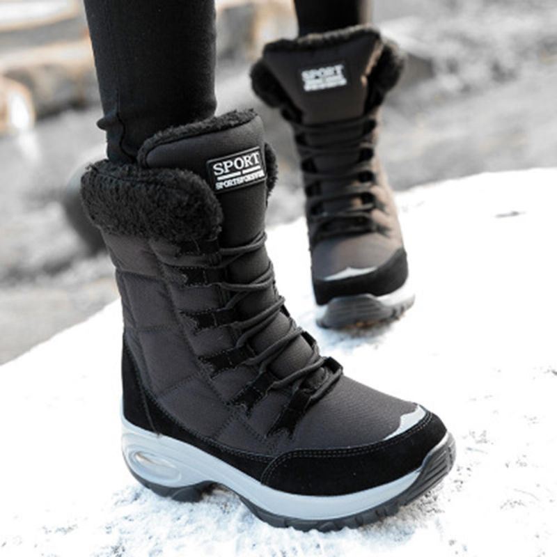 Dames Antislip Pluche Voering Warme Snowboots