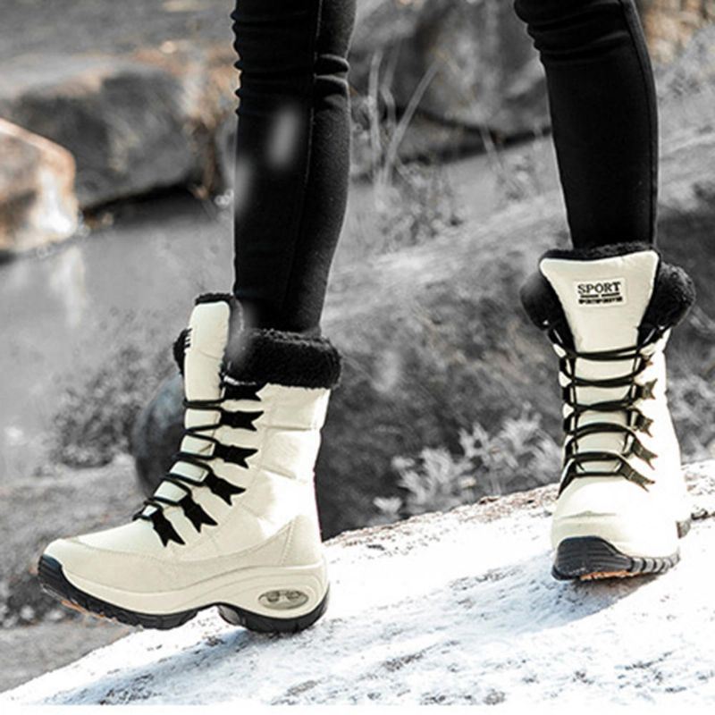 Dames Antislip Pluche Voering Warme Snowboots