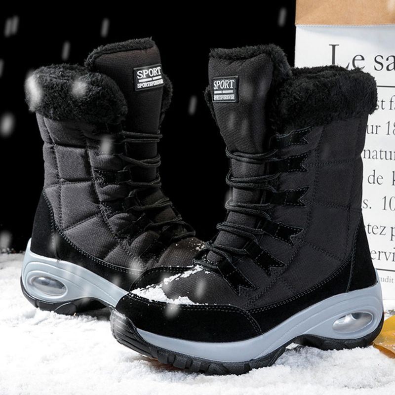 Dames Antislip Pluche Voering Warme Snowboots