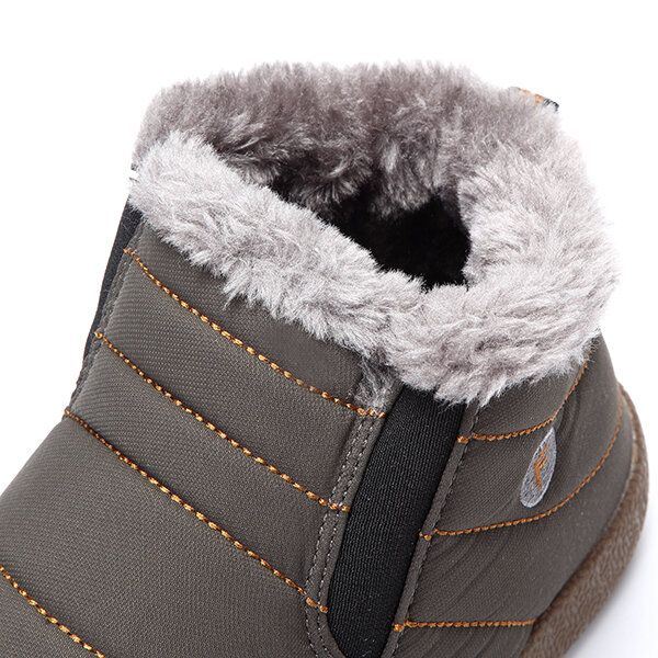 Dames Big Size Winter Unisex Katoenen Snowboots Warm Houden Outdoor Pluche Enkellaarsjes