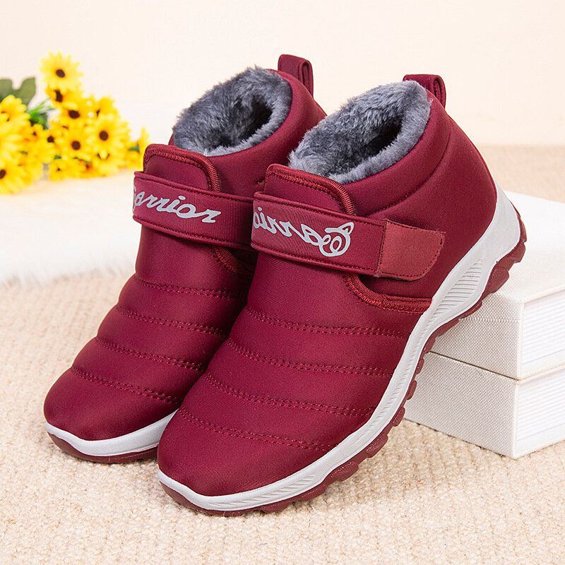 Dames Comfy Warme Voering Antislip Platte Snowboots