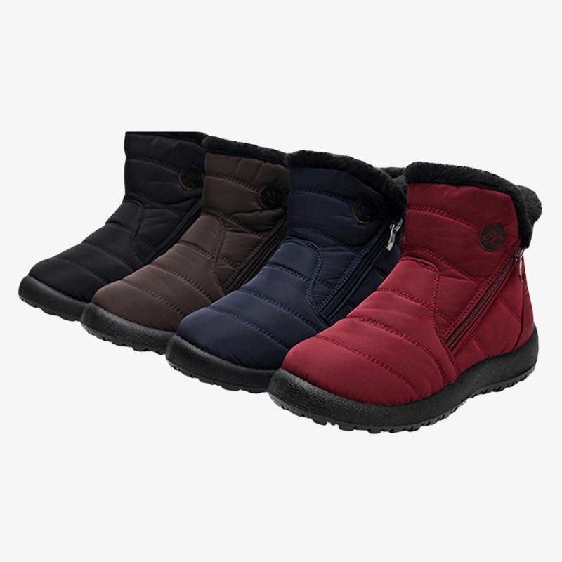 Dames Dames Grote Maat Waterafstotende Soft Sole Enkel Snowboots