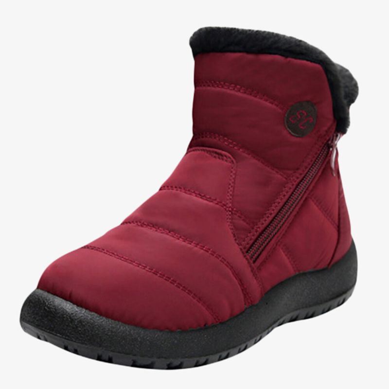 Dames Dames Grote Maat Waterafstotende Soft Sole Enkel Snowboots