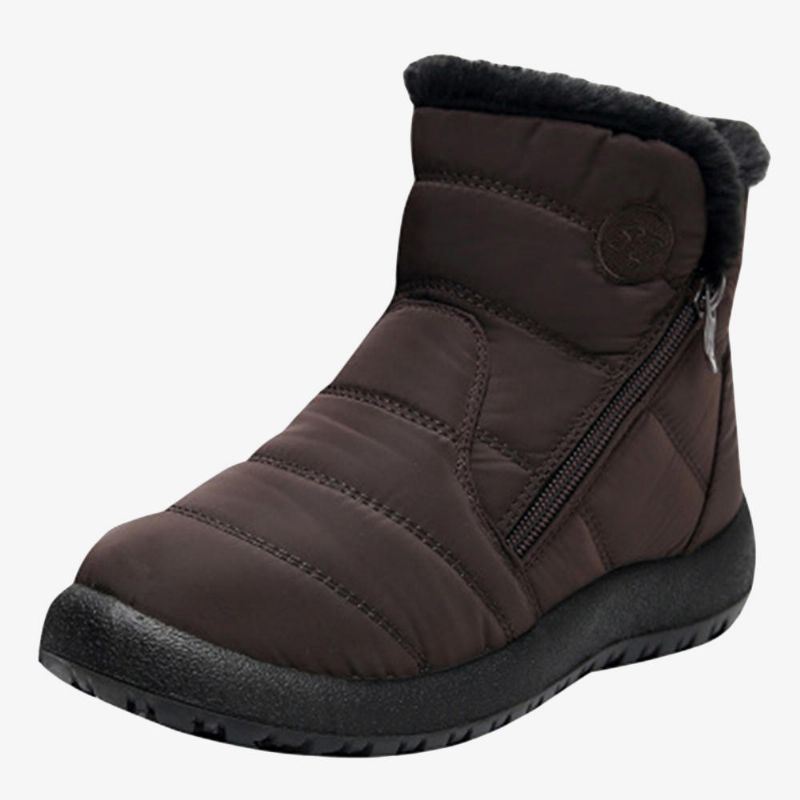 Dames Dames Grote Maat Waterafstotende Soft Sole Enkel Snowboots