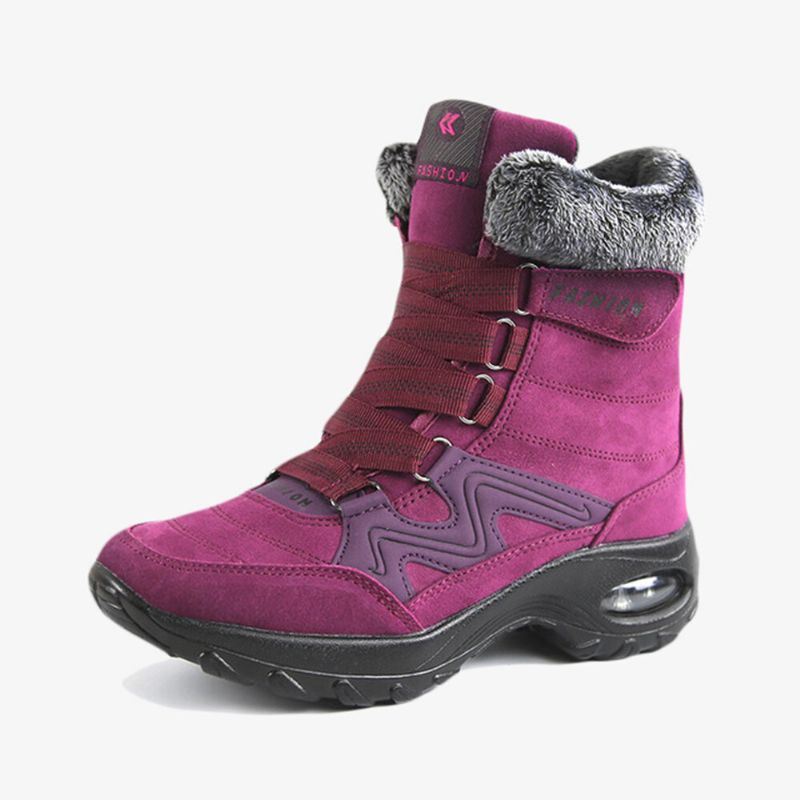 Dames Luchtkussen Zachte Zool Warme Outdoor Snowboots