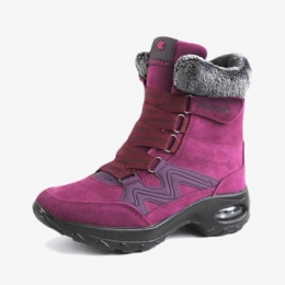 Dames Luchtkussen Zachte Zool Warme Outdoor Snowboots