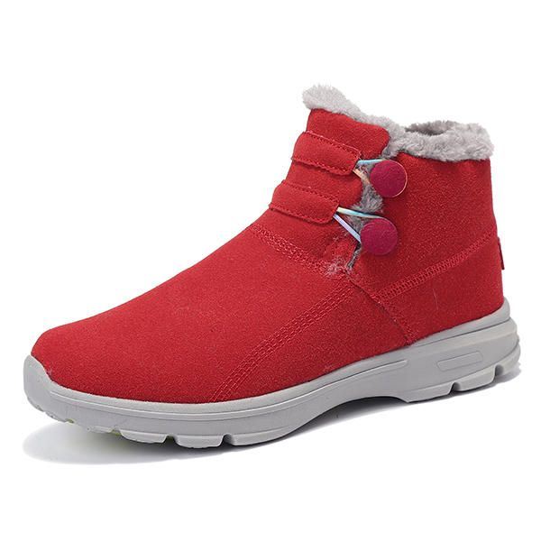 Dames Snowboots Bontvoering Katoen Antislip Outdoor Sportschoenen