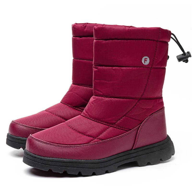 Dames Waterdichte Automatische Schoenveter Winter Snowboots