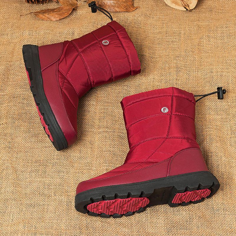 Dames Waterdichte Automatische Schoenveter Winter Snowboots