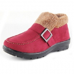 Enkellaarsjes Dames Winter Bontvoering Warm Houden Snowboots