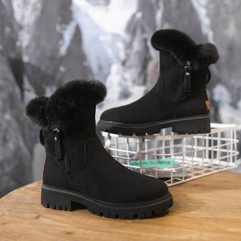 Grote Maat Dames Casual Zij-zip Comfy Winter Snowboots