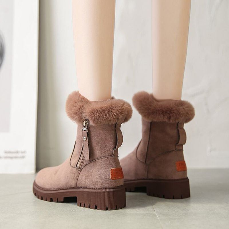 Grote Maat Dames Casual Zij-zip Comfy Winter Snowboots