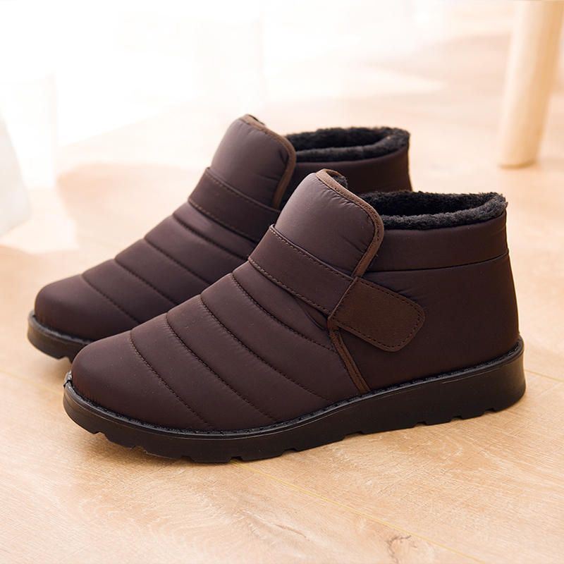 Heren Casual Waterdichte Warme Voering Hookloop Snowboots