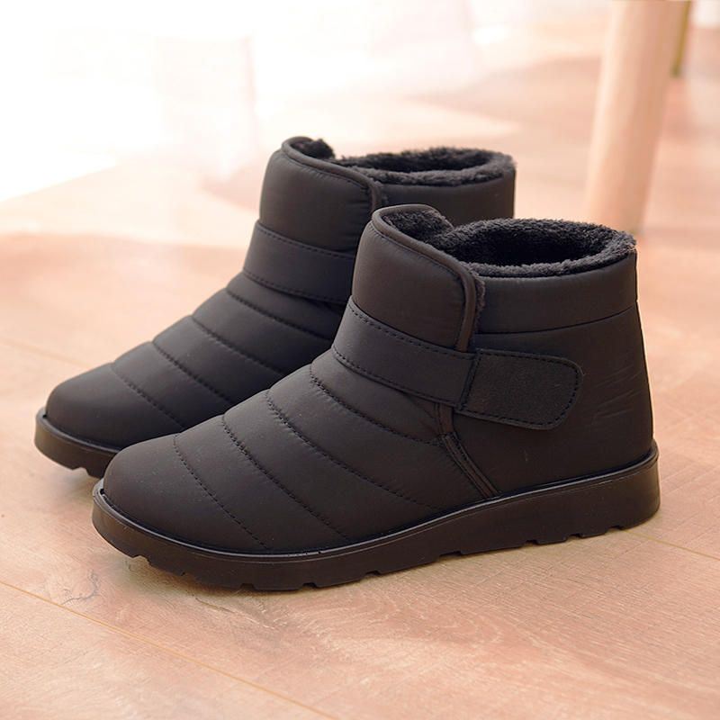 Heren Casual Waterdichte Warme Voering Hookloop Snowboots