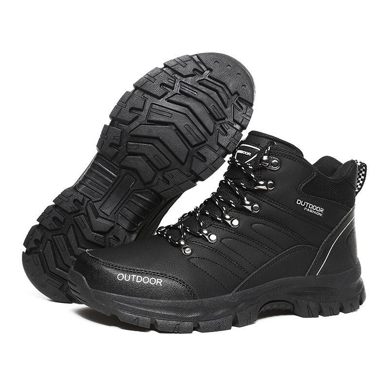 Heren Comfy Anti-collision Toe Cap Antislip Outdoor Sport Casual Wandelschoenen