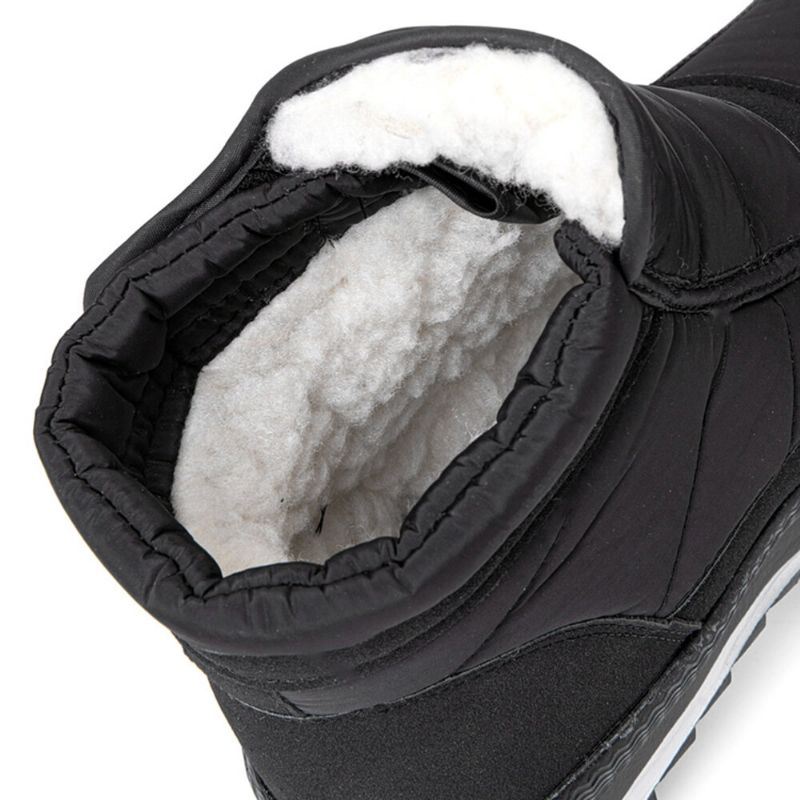 Heren Dikker Warme Pluche Voering Antislip Snowboots