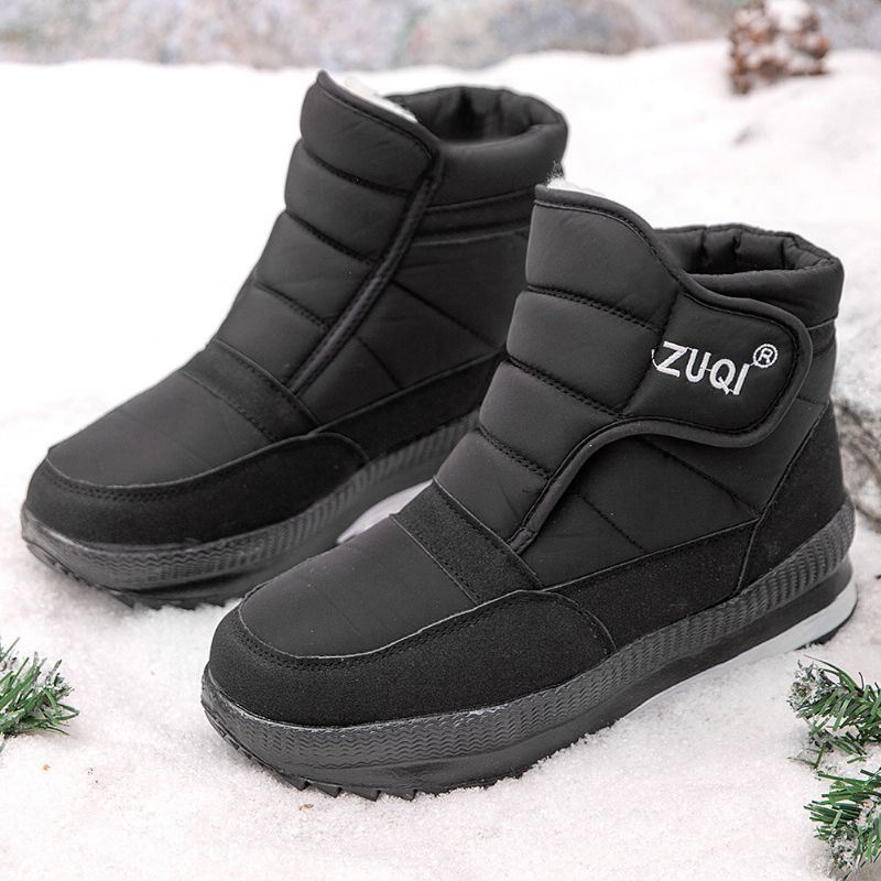 Heren Dikker Warme Pluche Voering Antislip Snowboots