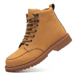 Heren Microfiber Leer Antislip Outdoor Casual Martin Boots