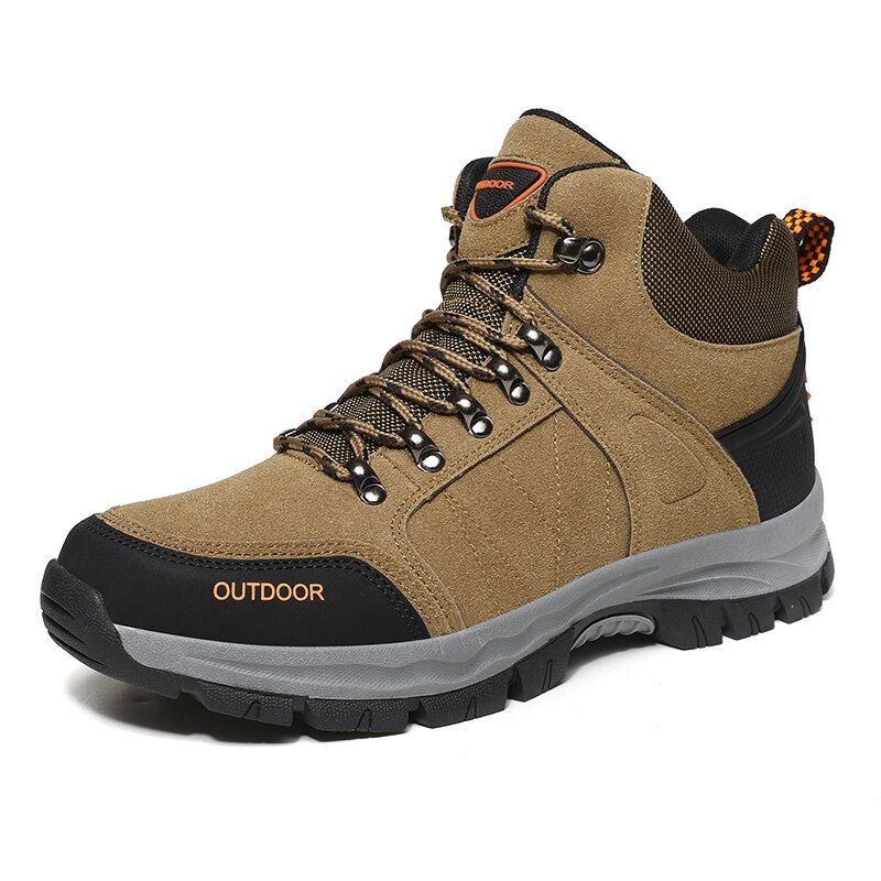 Heren Outdoor Suède Antislip Soft Sole Casual Wandelschoenen