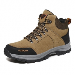 Heren Outdoor Suède Antislip Soft Sole Casual Wandelschoenen