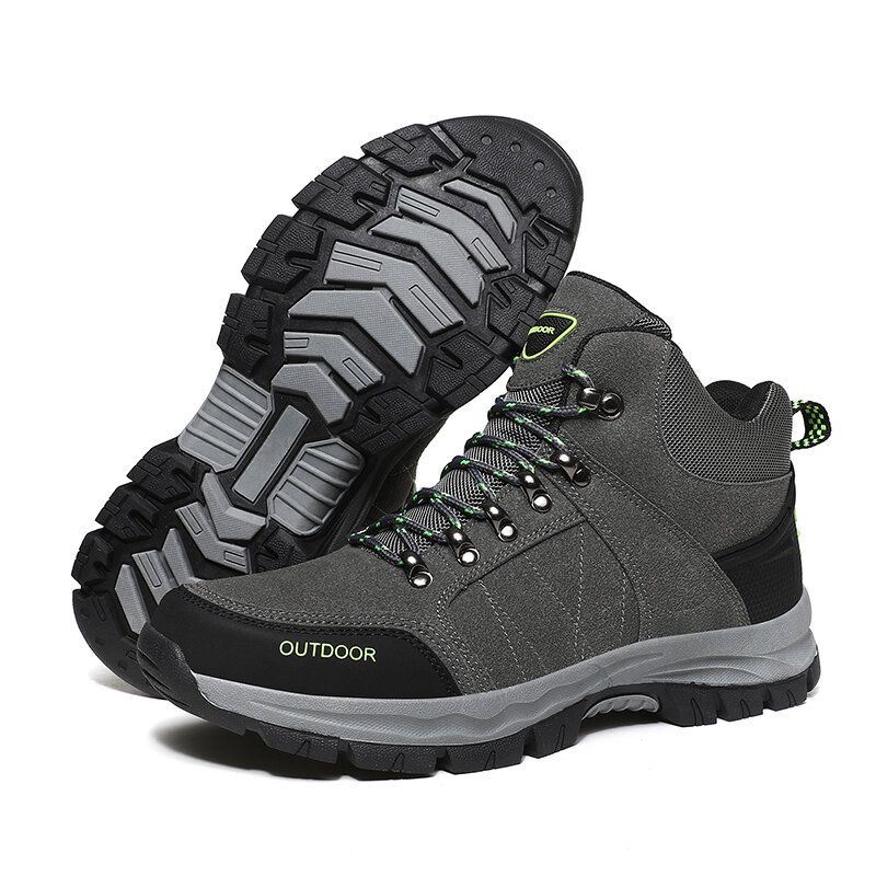 Heren Outdoor Suède Antislip Soft Sole Casual Wandelschoenen