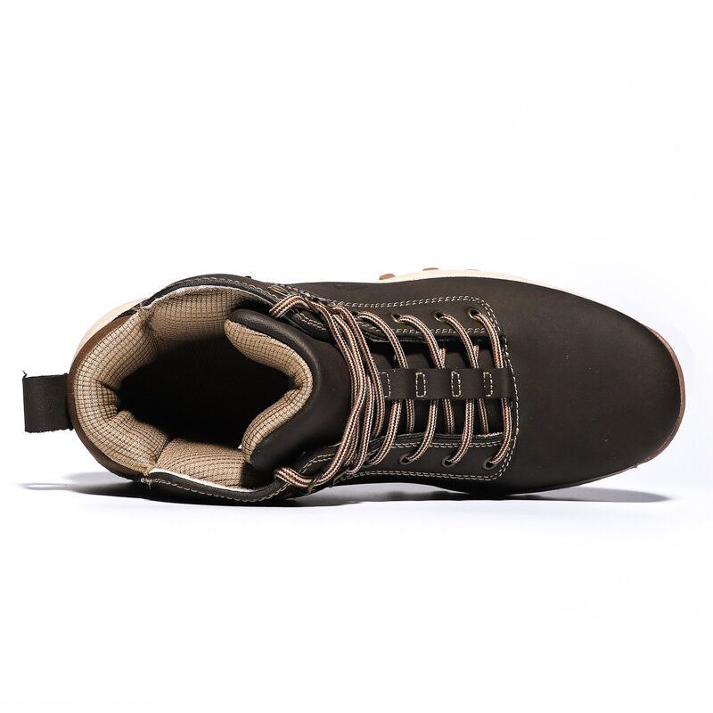 Heren Pure Kleur Antislip Waterdichte Sport Casual Wandelschoenen