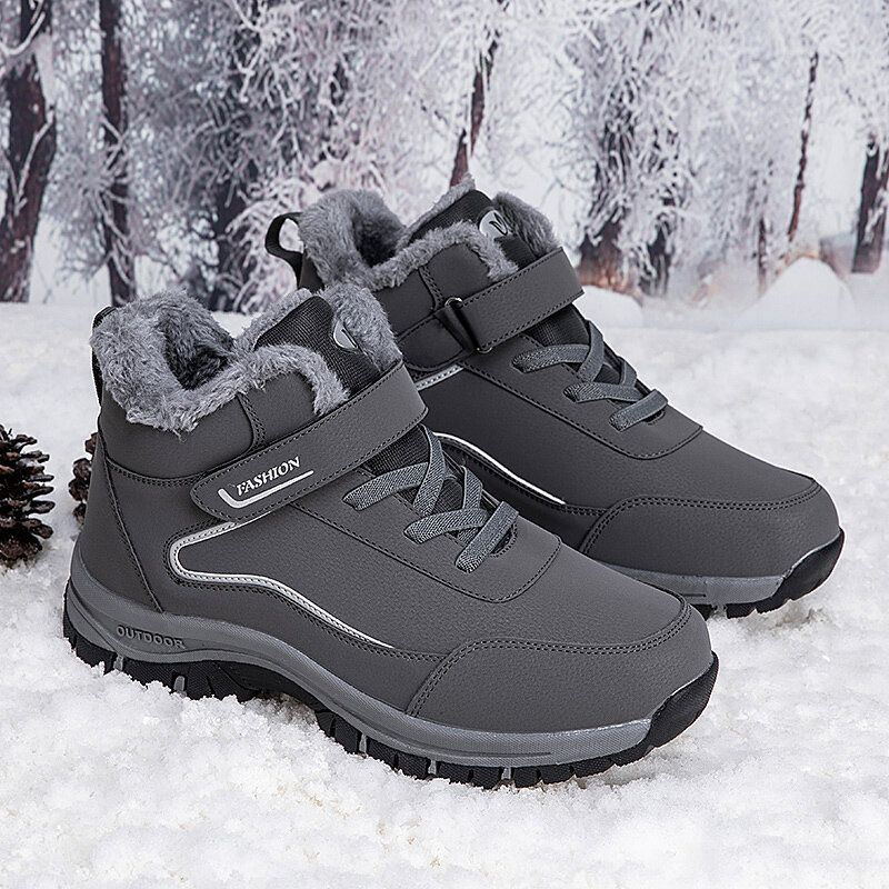 Heren Warme Outdoor Antislip Korte Casual Wandelschoenen Snowboots