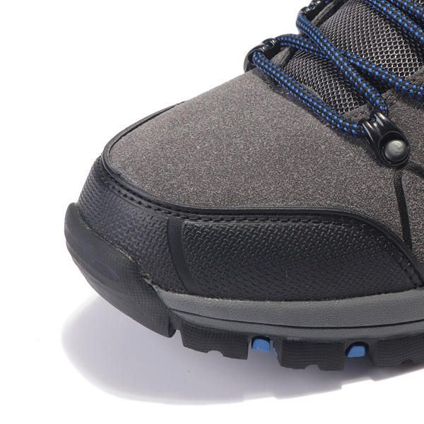 Heren Warme Voering Laarzen Outdoor Wandelen Hoge Top Sportschoenen