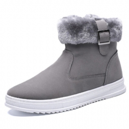 Heren Warme Voering Maat Gesp Snowboots