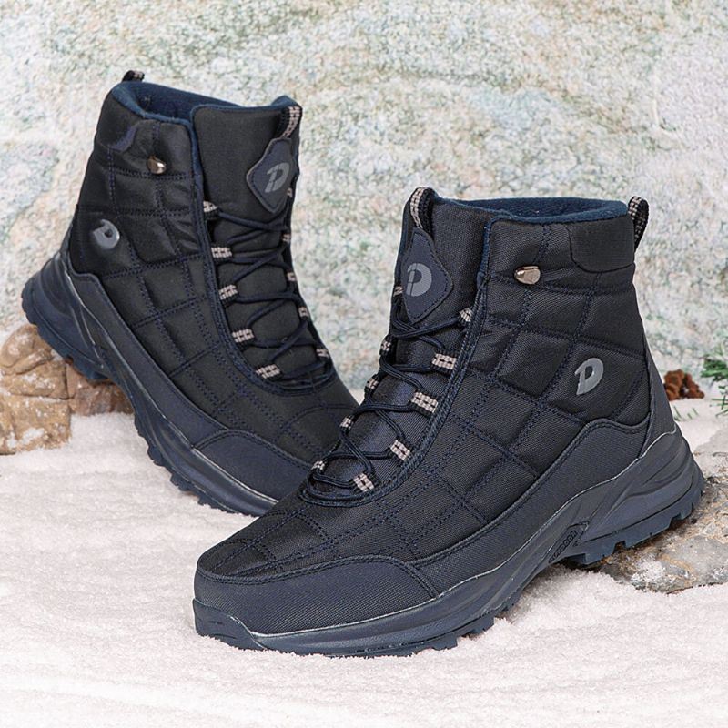 Heren Waterdicht Antislip Plus Fluwelen Dikker Winter Winddicht Warme Snowboots