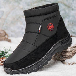 Heren Waterdichte Antislip Zijrits Winter Dikker Warme Snowboots