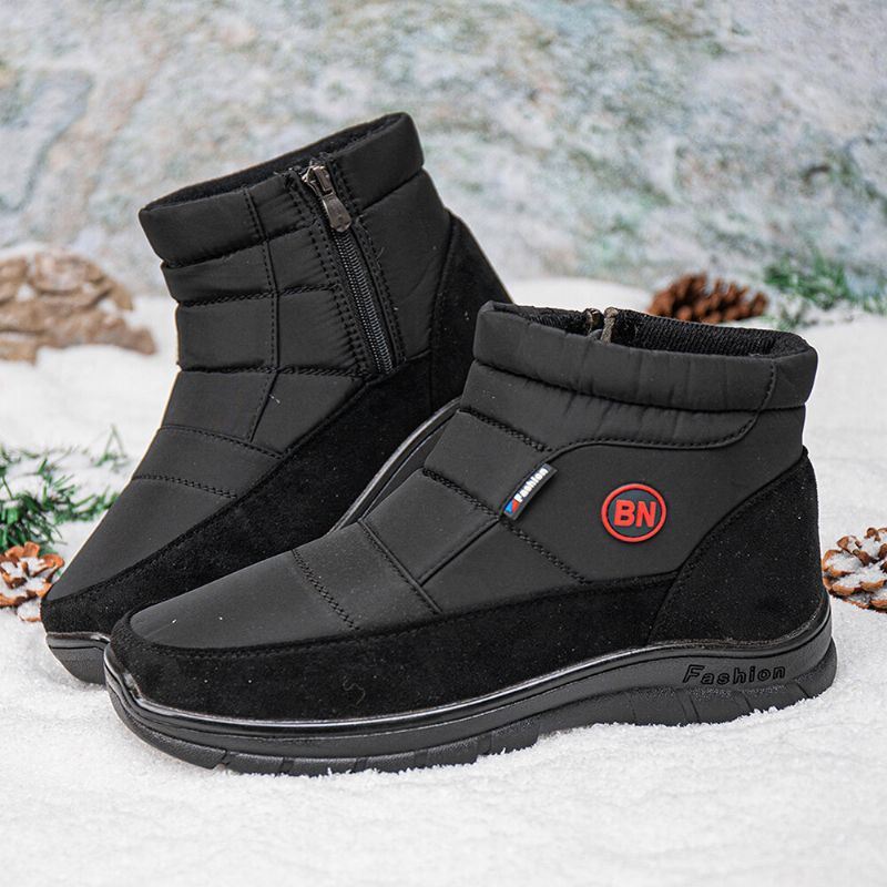 Heren Waterdichte Antislip Zijrits Winter Dikker Warme Snowboots