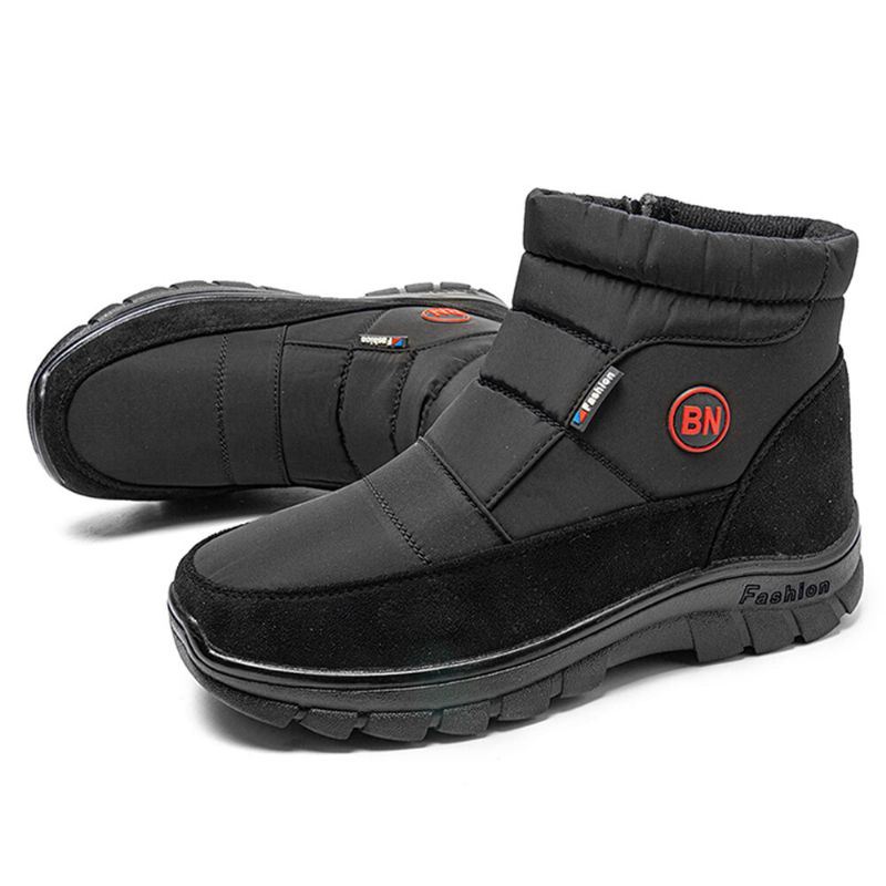 Heren Waterdichte Antislip Zijrits Winter Dikker Warme Snowboots