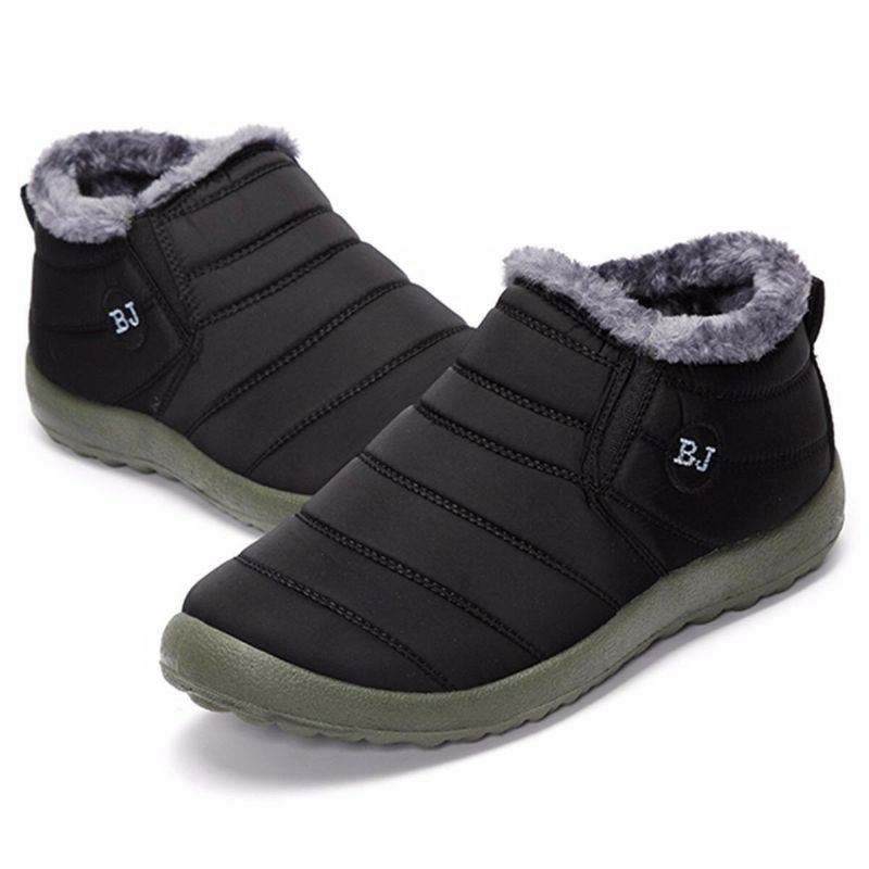 Heren Winter Katoen Warm Gevoerde Casual Outdoor Snowboots