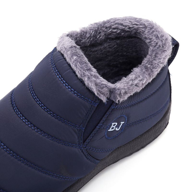 Heren Winter Katoen Warm Gevoerde Casual Outdoor Snowboots