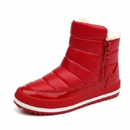 Snowboots Winter Dames Houd Warm Katoenen Schoenen Platte Outdoor Laarzen