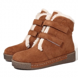 Winter Outdoor Keep Warm Dames Snowboots Met Klittenband