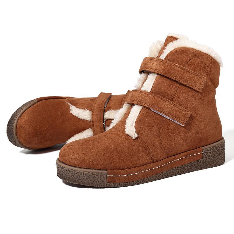 Winter Outdoor Keep Warm Dames Snowboots Met Klittenband