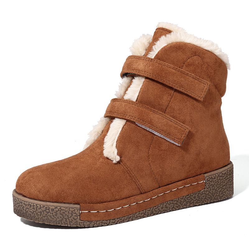 Winter Outdoor Keep Warm Dames Snowboots Met Klittenband