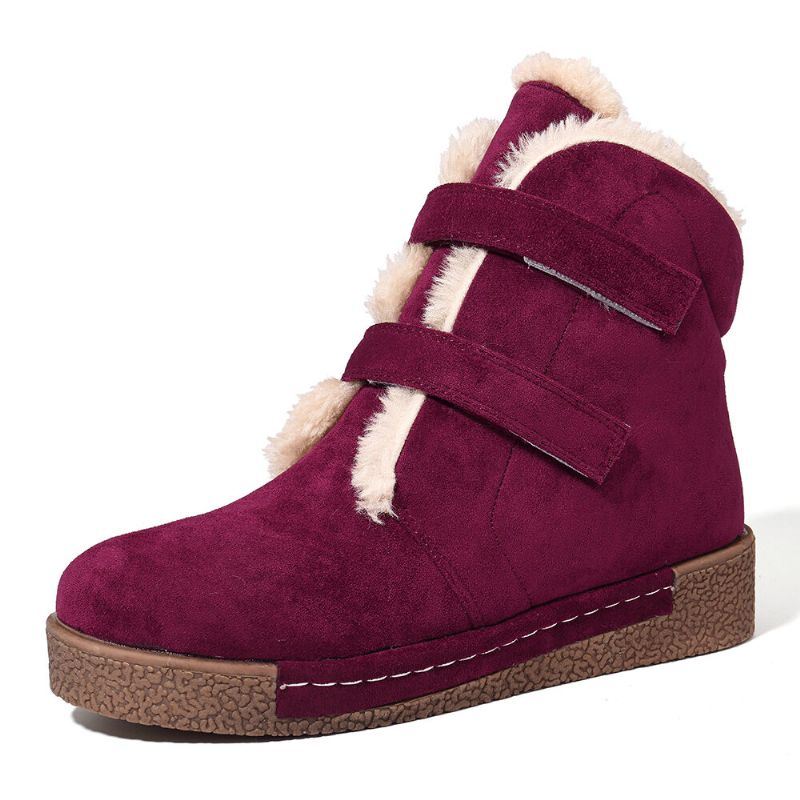 Winter Outdoor Keep Warm Dames Snowboots Met Klittenband