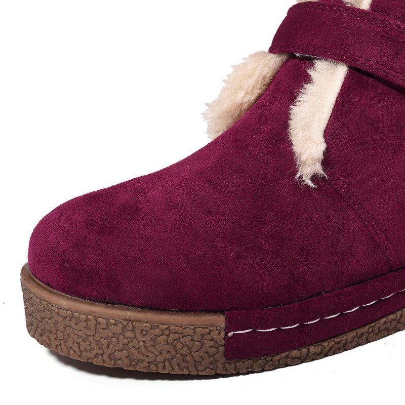 Winter Outdoor Keep Warm Dames Snowboots Met Klittenband