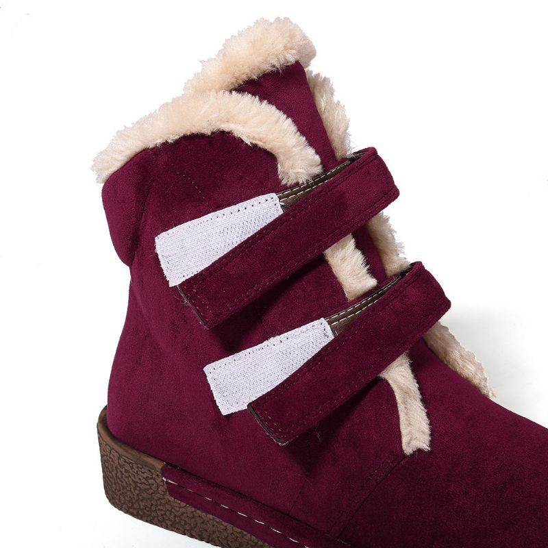 Winter Outdoor Keep Warm Dames Snowboots Met Klittenband