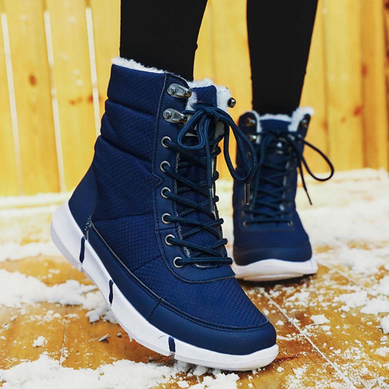 Women's Plus Size Outdoor Waterproof Keep Warm Snowboots