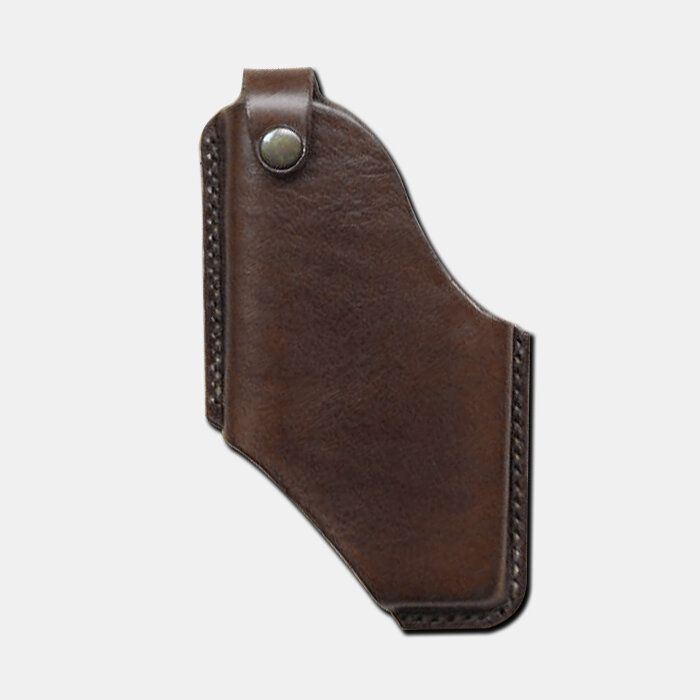 Heren Lederen 4.7inch ~ 6.5 Inch Telefoontas Heuptas Gemakkelijk Te Dragen Edc-tas Voor Buiten