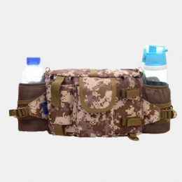 Heren Nylon Camouflage Grote Capaciteit Multifunctionele Multi-pocket Ademend Outdoor Vissen Tas Rugzak Heuptas