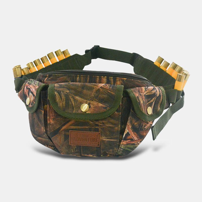 Heren Oxford Camouflage Multifunctionele Outdoor Jacht Heuptas Verstelbare Tactische Tas