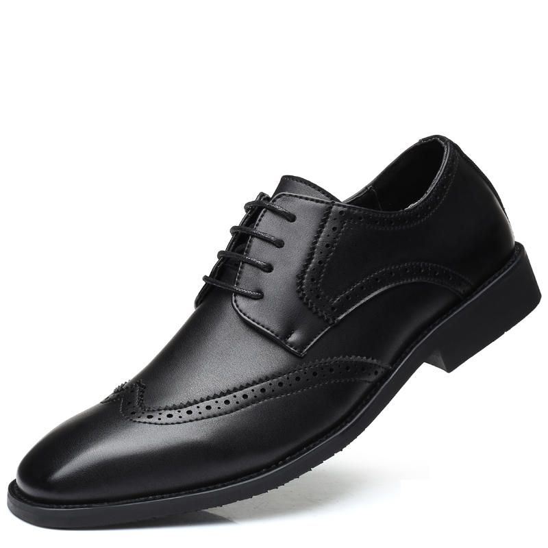 Big Size Heren Brogue Oxfords Normale Zakelijke Kleding Schoenen