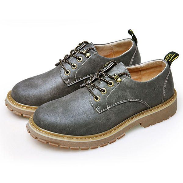 Heren Ademend Leren Outdoor Klimmen Oxfords Schoenen