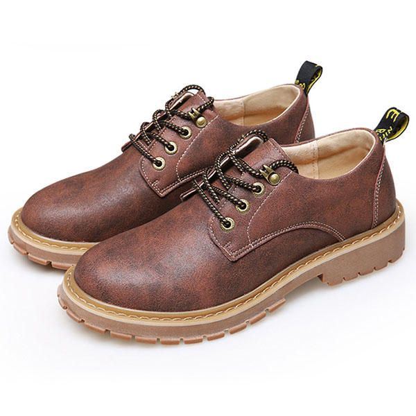 Heren Ademend Leren Outdoor Klimmen Oxfords Schoenen